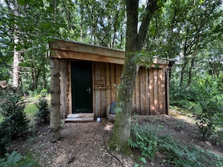 Houten hut Het Noordenlicht