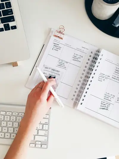 Een overvolle agenda, geen ruimte over